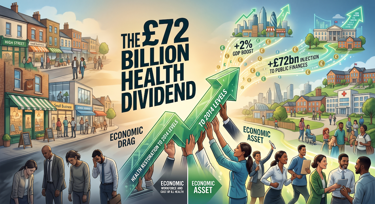 UK’s Health Crisis Costs £72 Billion